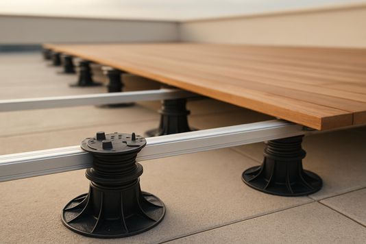 Регулируемые опоры Level 3D vs Level PRO: как выбрать для террасы
